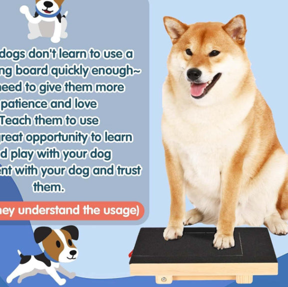 Adjustable Height Dog Scratcher Wooden Pull-out Nail Scraper