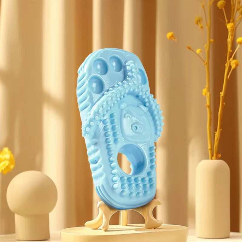 Pet Dog Chewing Toys, Slippers, Teething Toys For Puppies, Durable Rubber Shoes And Slippers, Cleaning Teeth And Protecting Oral Health
