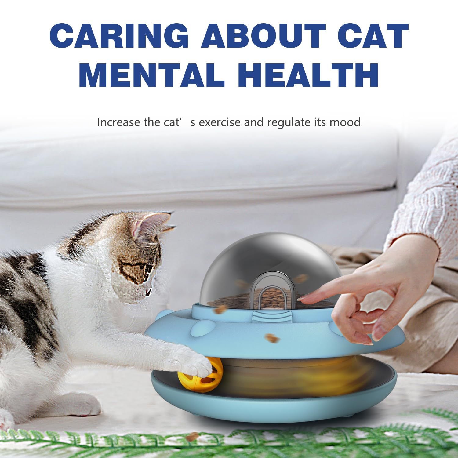 UFO Cat Slow Tableware Two-in-one Intelligent Interactive Puzzle Educational Toy