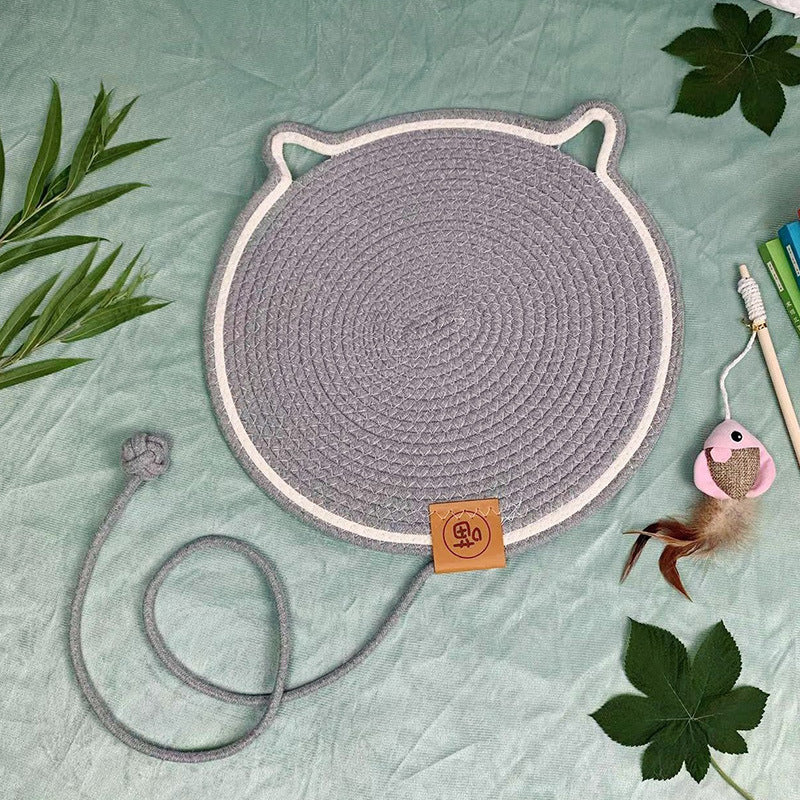Cat Mat Wear-resistant Non-dandruff Rattan Cat Nest