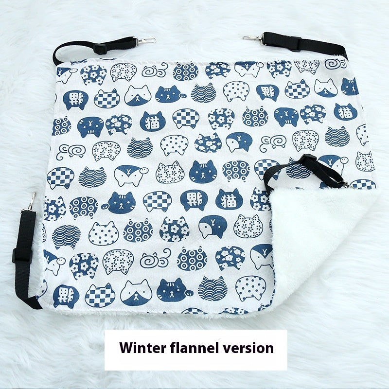 Cat Fleece-lined Hammock Hanging Pet Supplies