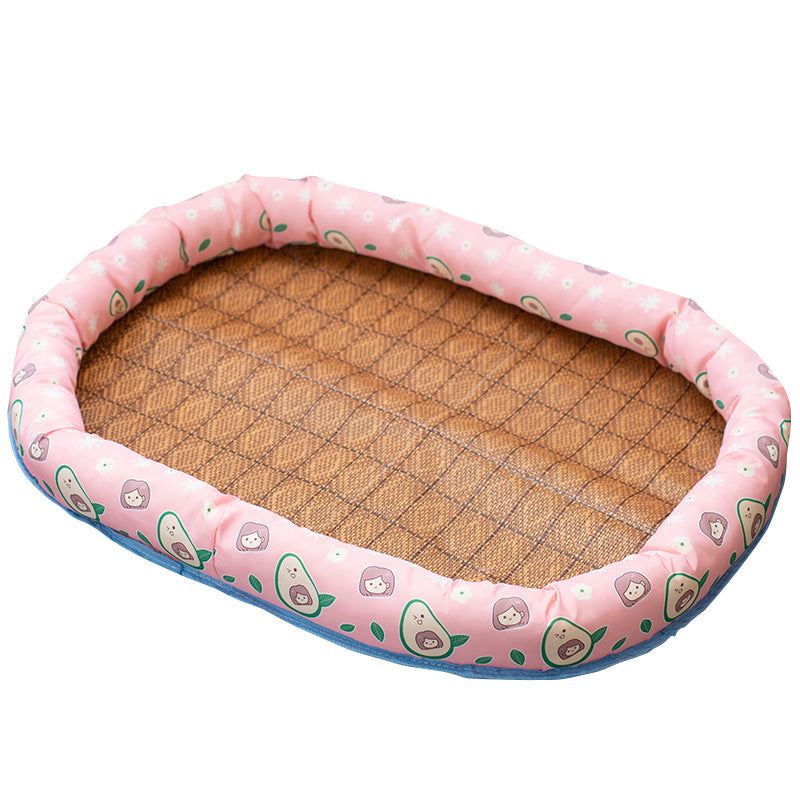 Indoor Linen Pet Bed Four Seasons Universal Large Dog Kennel Foldable