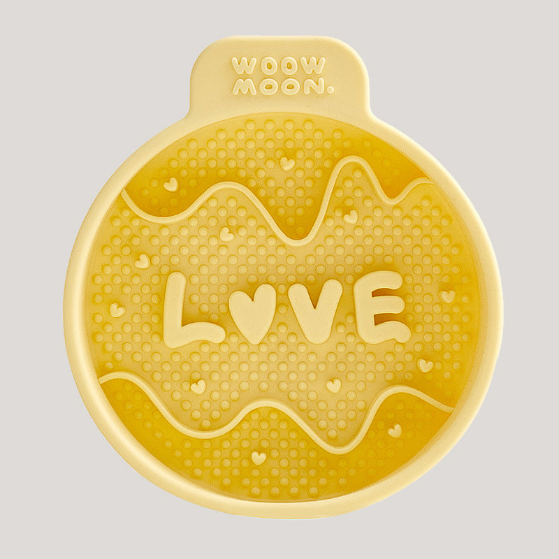 Small And Medium Dogs And Cats Silicone Slow Feeding Bowl