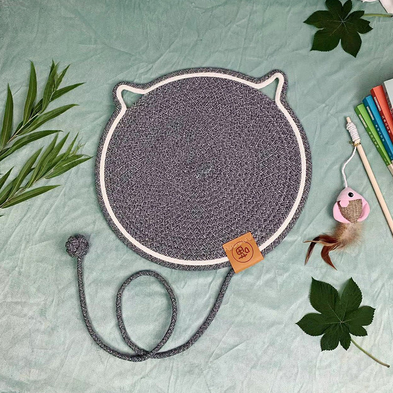 Cat Mat Wear-resistant Non-dandruff Rattan Cat Nest