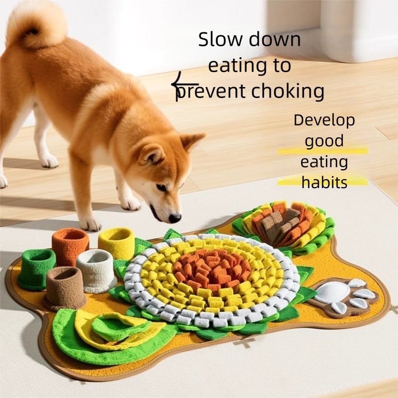 Little Dog Intelligence, Vocal Relief, Food Hiding, Missed Food Toy, Energy Consumption, Self-entertainment Tool, Sniffing Pad, Food Hiding Toy
