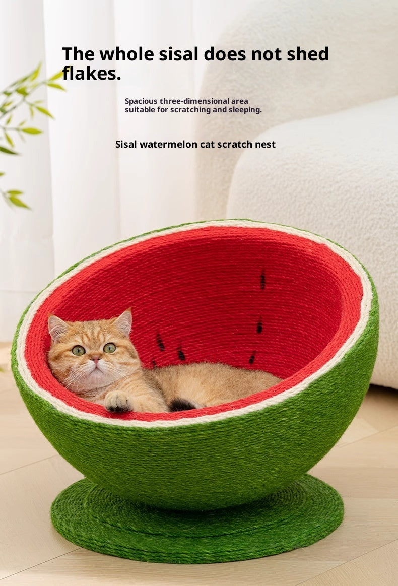 Cat Scratching Board Nest Without Shedding Integrated Toy