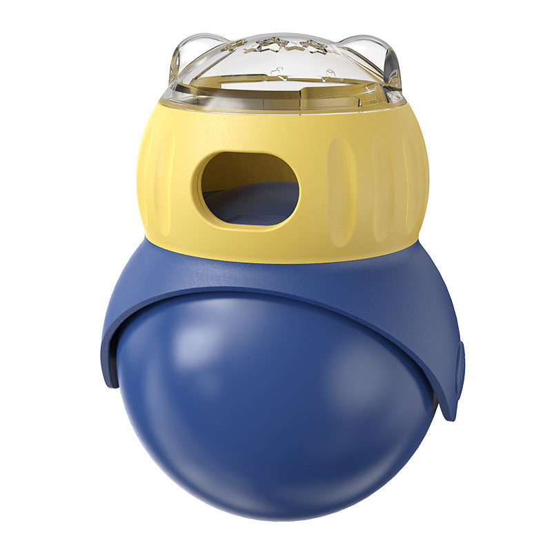 New Tumbler Owl Self-service Food Leakage Puzzle Cat Toy