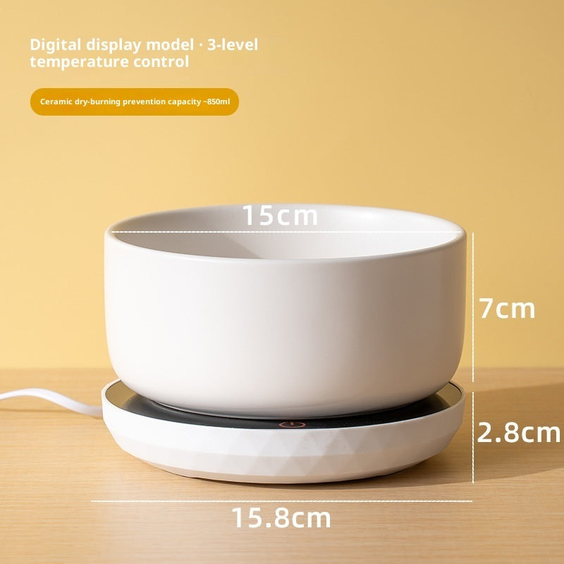 Cat Bowl Ceramic Heating Constant Temperature Cat Water Bowl