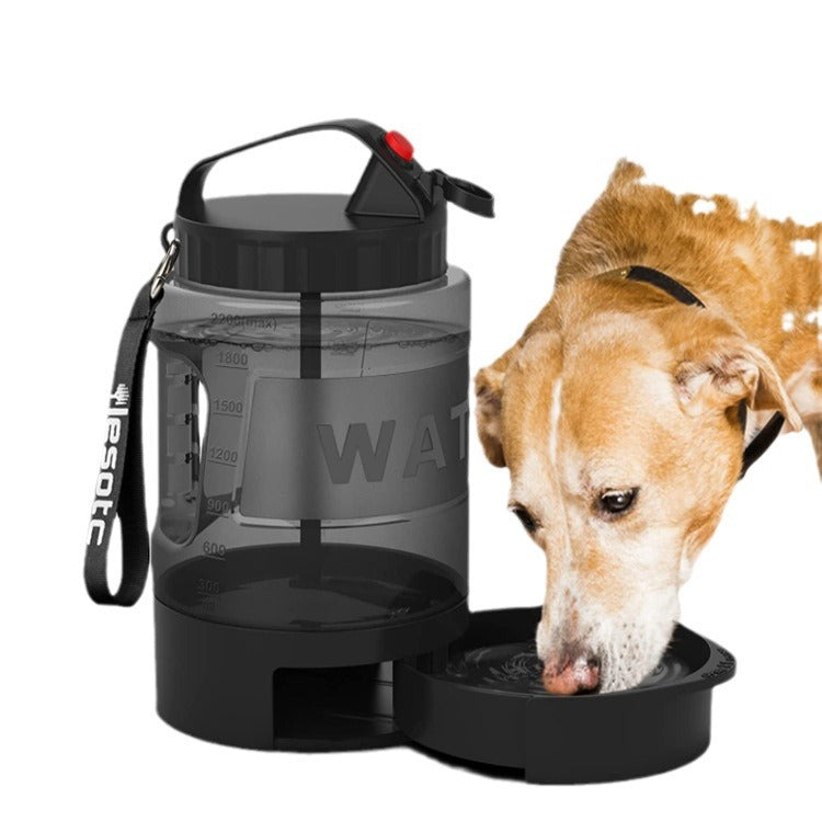 2.2L Dog Kettle Large Capacity Drinking Water Bottle Outdoor Sports Bottle Outdoor