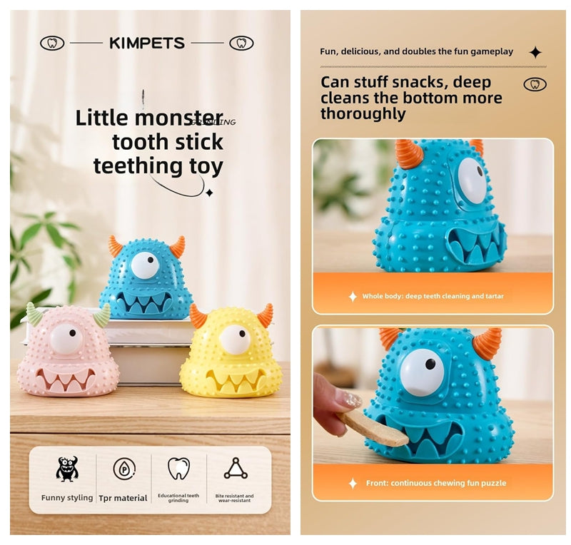 Dog Toy Interactive Game Toy The New Pet Toy Little Monster Series Vocal Dog Toys Are Bite-resistant And Easy To Clean