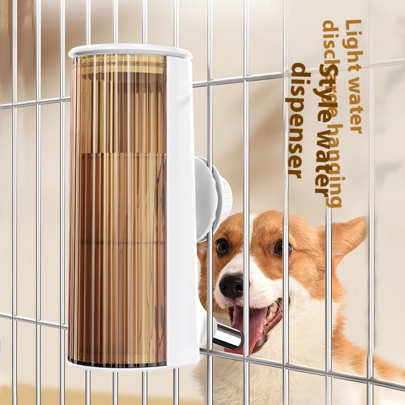 Pet Drinking Bowl Mouth Wet-proof Cat Water Cup Hanging Automatic Kettle Supplies