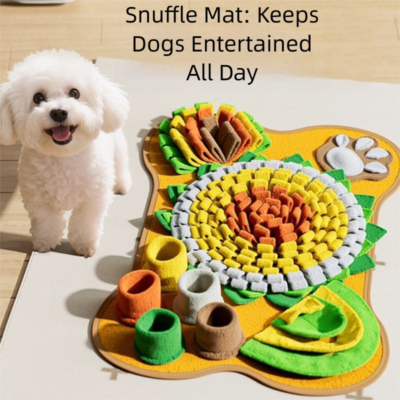 Little Dog Intelligence, Vocal Relief, Food Hiding, Missed Food Toy, Energy Consumption, Self-entertainment Tool, Sniffing Pad, Food Hiding Toy
