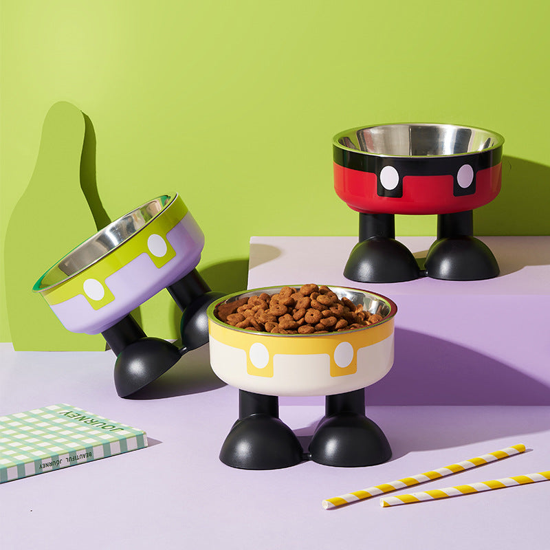 Cat Neck Protection Pet Anti-tumble Cat Bowl