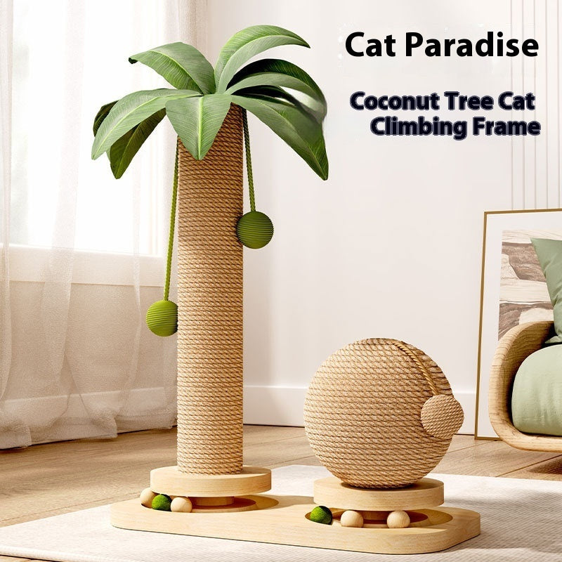 Cat Scratch Board Wear-resistant Non-chip Relieving Vertical Cat Climbing Frame