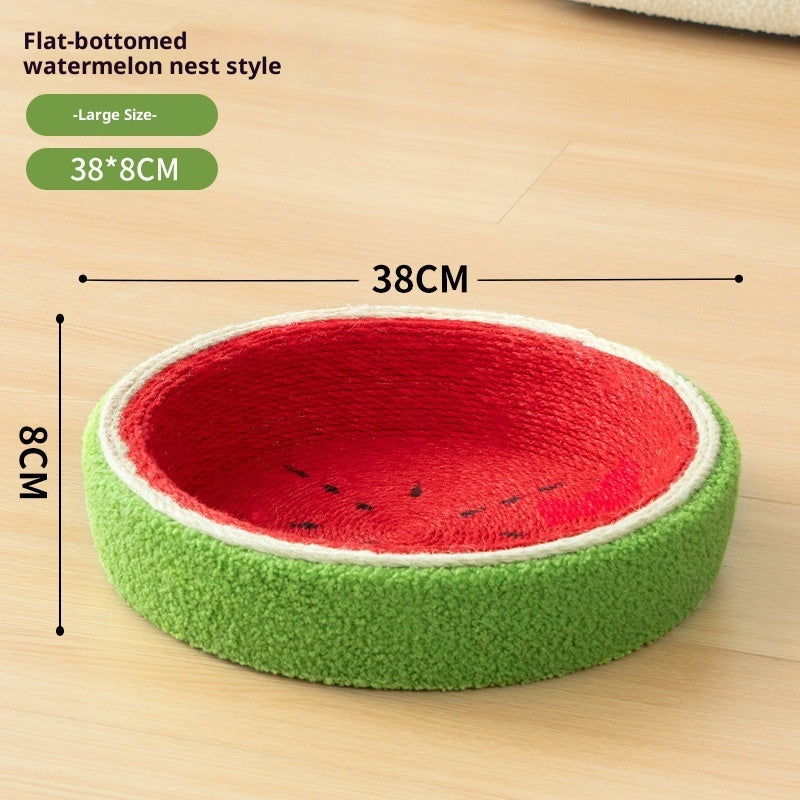 Cat Scratching Board Nest Without Shedding Integrated Toy