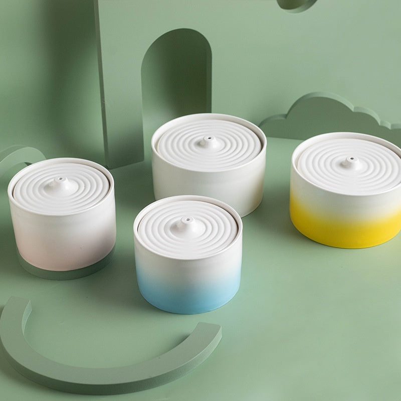 Cat Electric Ceramic Water Dispenser Drink Fountain