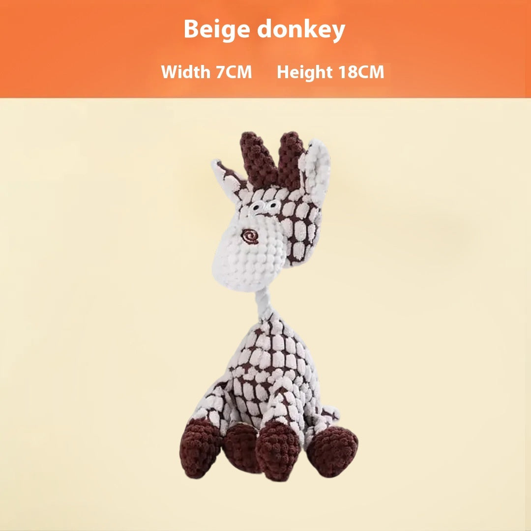 Bite-resistant Puppy Relieving Stuffy Artifact Molar Pet Plush Toy