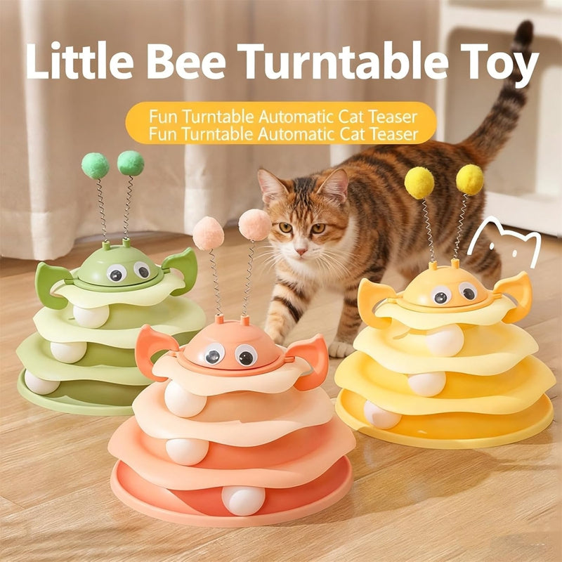 Cat Toys, Little Bees, Unbreakable Dolls, Cat Turntable Balls, Kittens, Kittens, Self-entertainment And Boredom, Pet Cat Toys, Cat Toys And Supplies