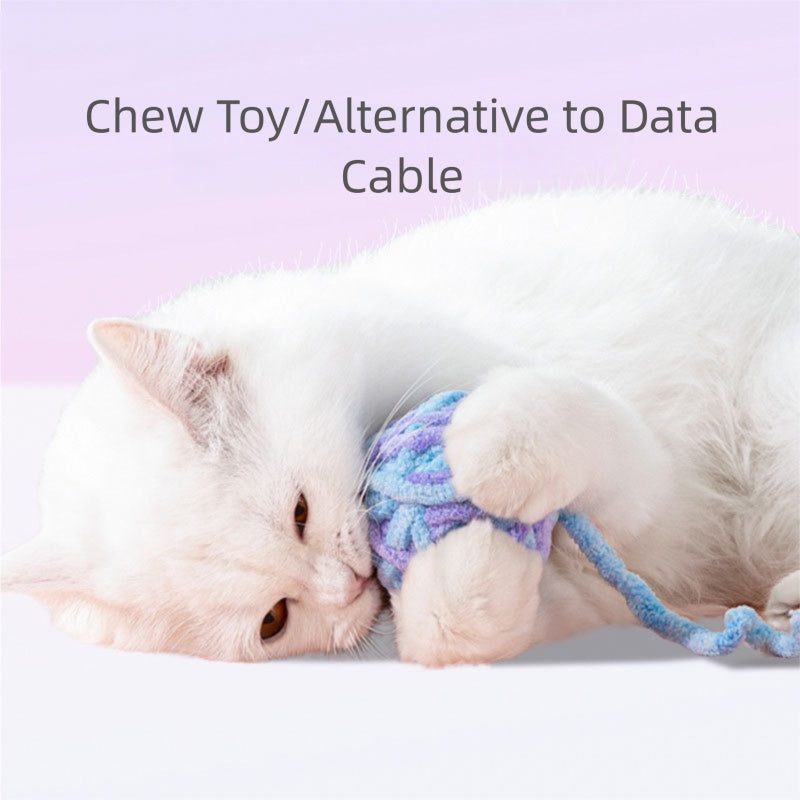 Pet Silent Cat Toy, Wool Ball, Cat Toy Ball, Plush, Boring, Durable, Teeth Grinding, Playing With Little Cats, Chewing, Cat Toy Stick