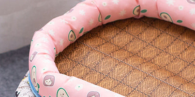 Indoor Linen Pet Bed Four Seasons Universal Large Dog Kennel Foldable