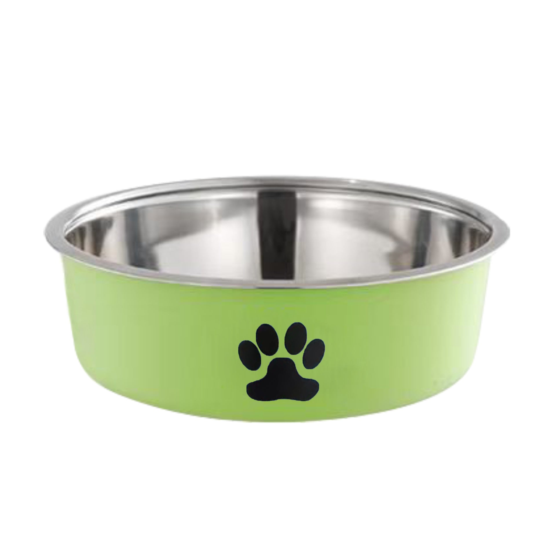 Stainless Steel High-value Anti-spill Pet Double-layer Plastic Bowl