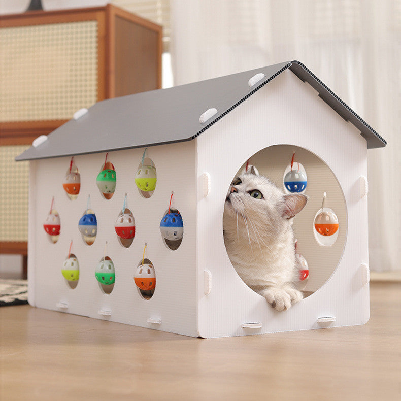 Cat Scratch Board Cat Nest Integrated Toy