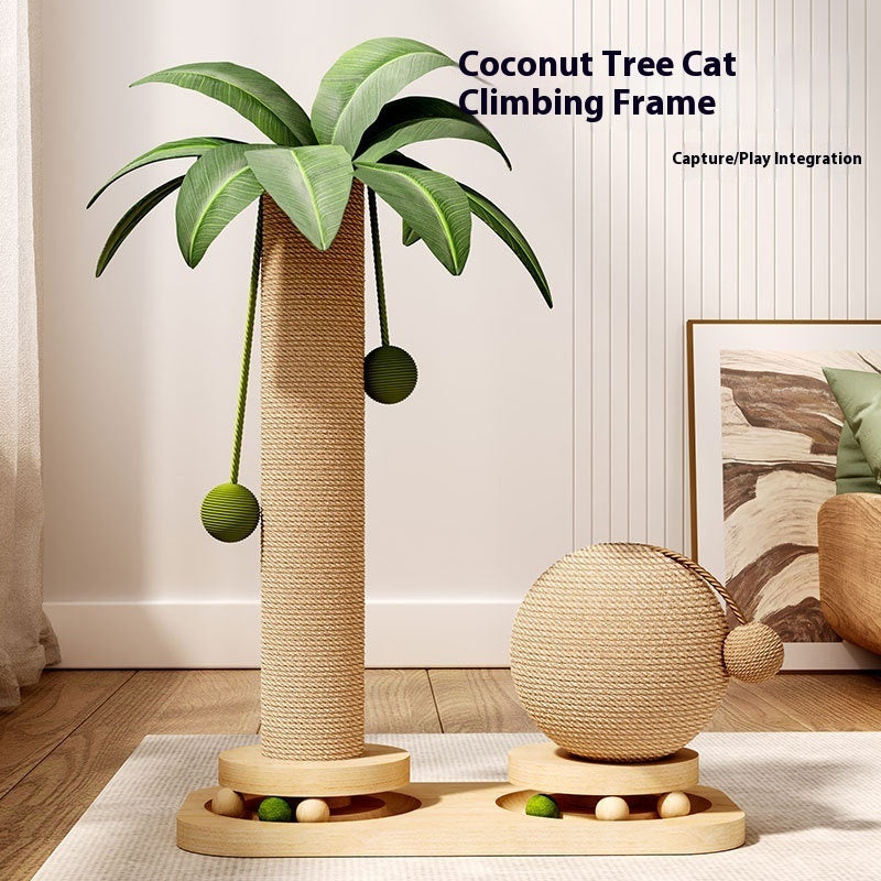 Cat Scratch Board Wear-resistant Non-chip Relieving Vertical Cat Climbing Frame