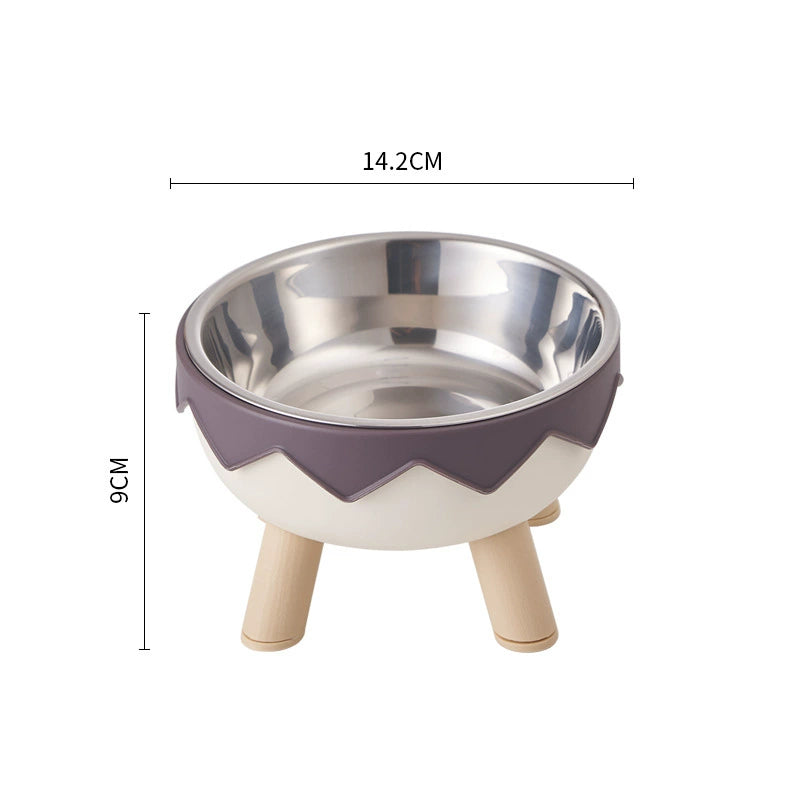 Cat Neck Protection Pet Anti-tumble Cat Bowl