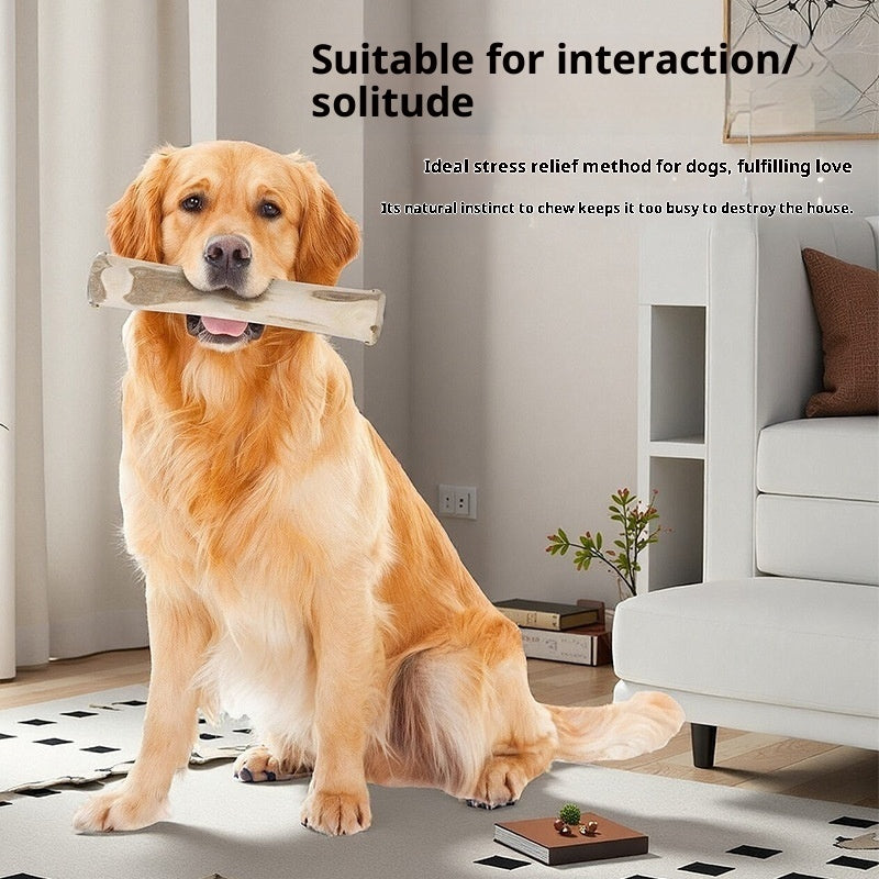 Coffee Wood Dog Toy Dog Chew Stick