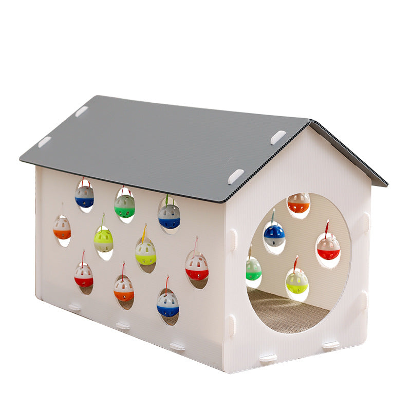 Cat Scratch Board Cat Nest Integrated Toy