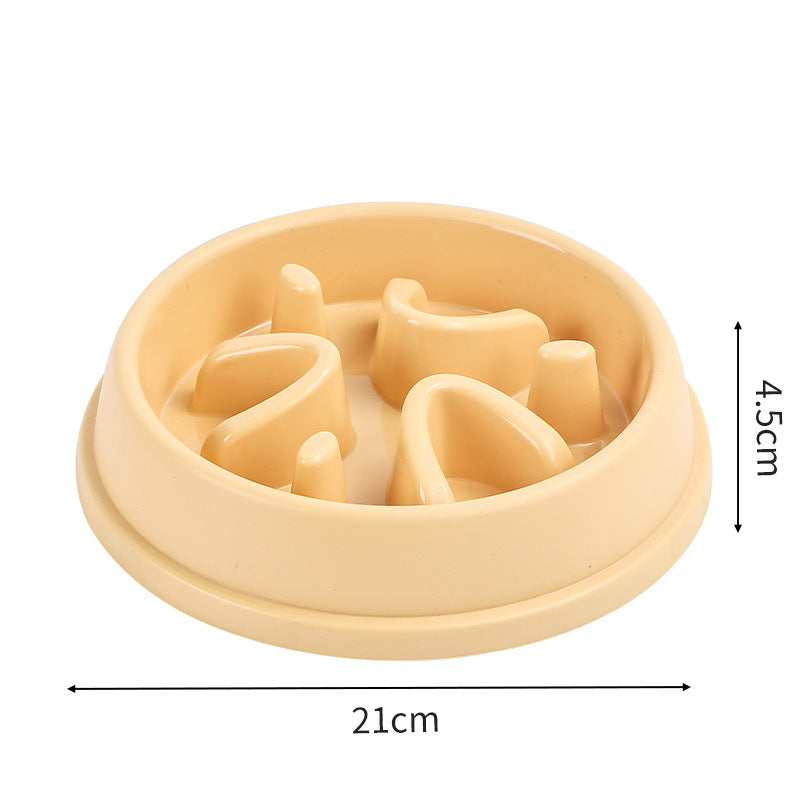 Slow Food Non-slip Anti-tumble Pet Bowl