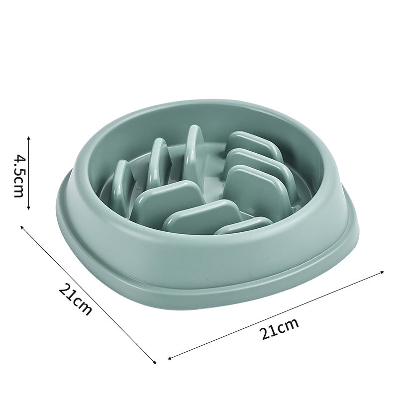 Slow Food Non-slip Anti-tumble Pet Bowl
