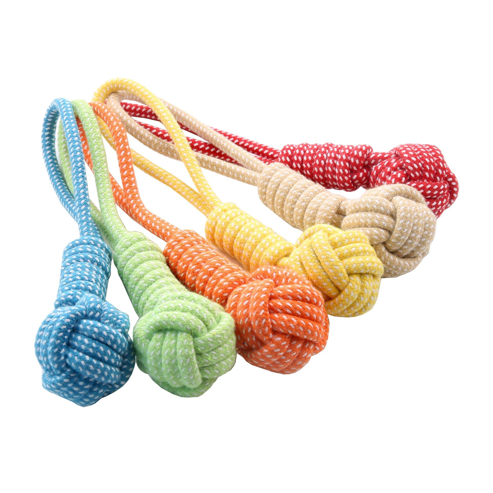 Pet Dog Cotton Rope Player Pull Type Grinding Toy