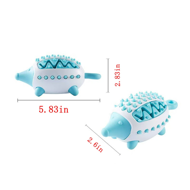 Dog Treat Interactive Chew Toy For Puppies Food-Leaking Design Teeth Grinding Cleaning Engaging Plaything For Dogs Encourages Healthy Eating And Weight Control