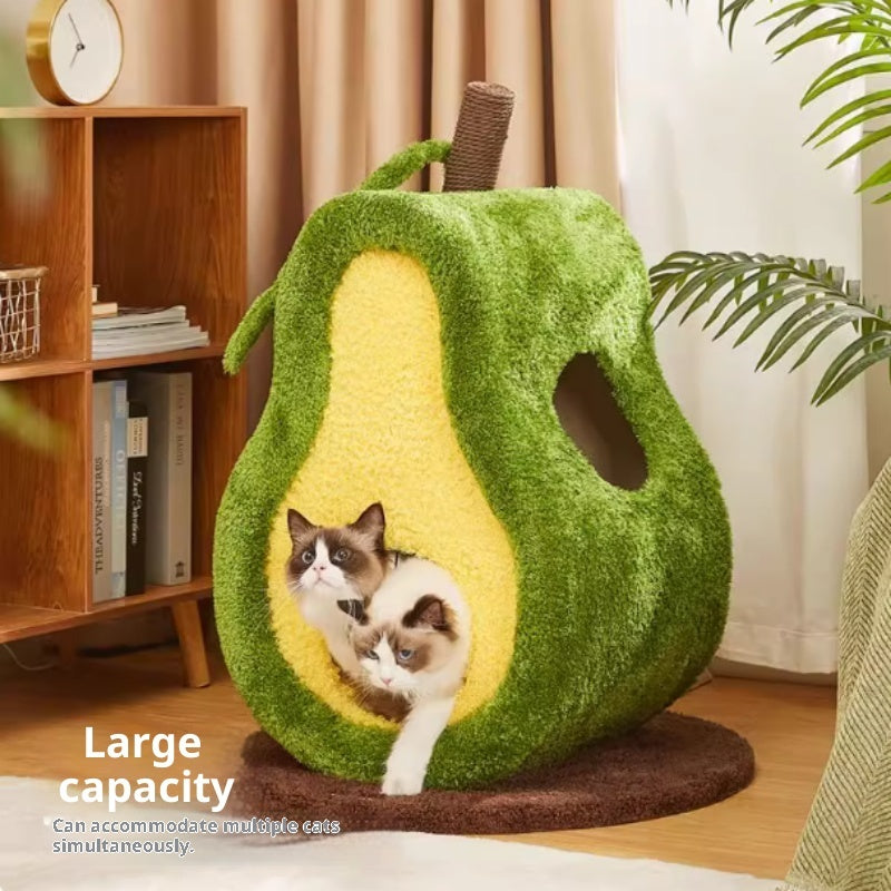 Avocado Cat Nest Four Seasons Universal Closed Type
