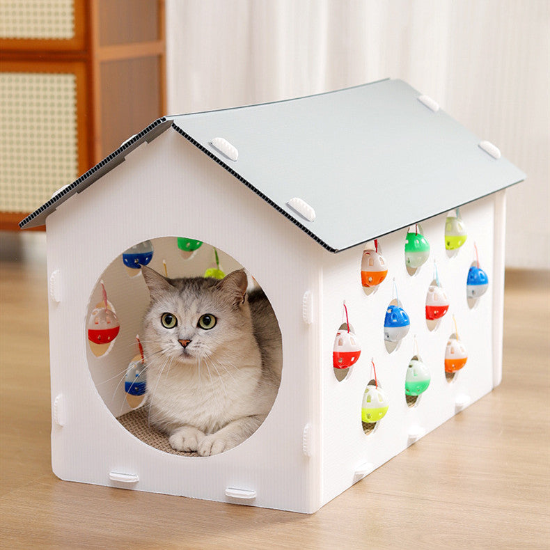 Cat Scratch Board Cat Nest Integrated Toy