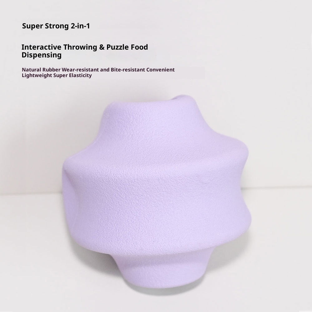 Top Natural Rubber Pet Food Dispensing Toy