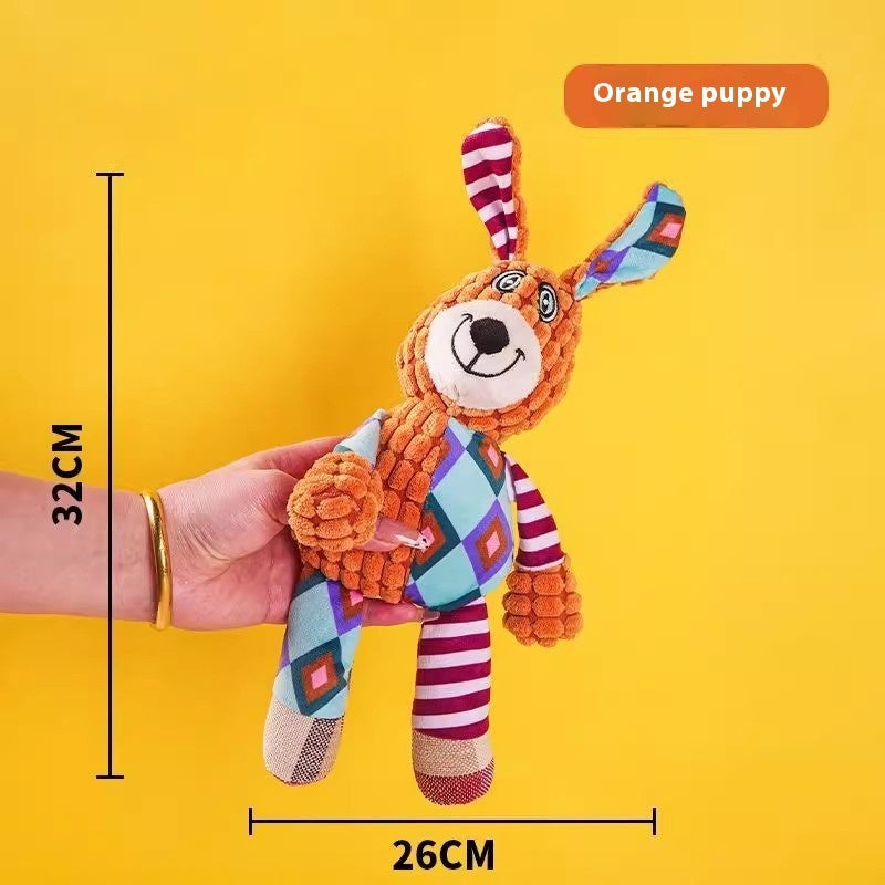 Bite-resistant Puppy Relieving Stuffy Artifact Molar Pet Plush Toy