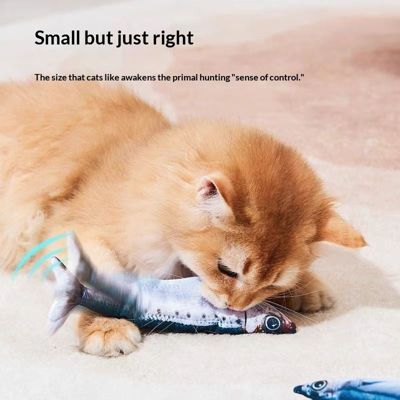 Jumping And Swaying Fish Cat Toy