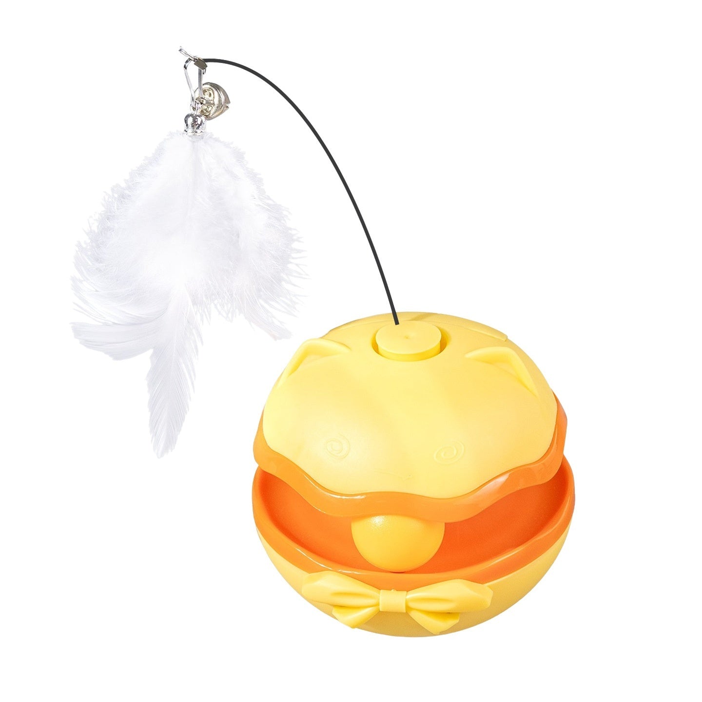 Electric Cat Toy Tumbler Self-Hi Cat Teaser