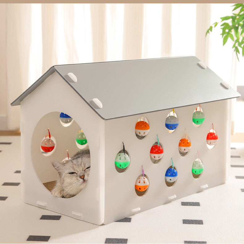 Cat Scratch Board Cat Nest Integrated Toy