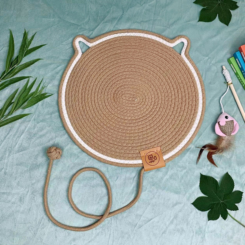 Cat Mat Wear-resistant Non-dandruff Rattan Cat Nest
