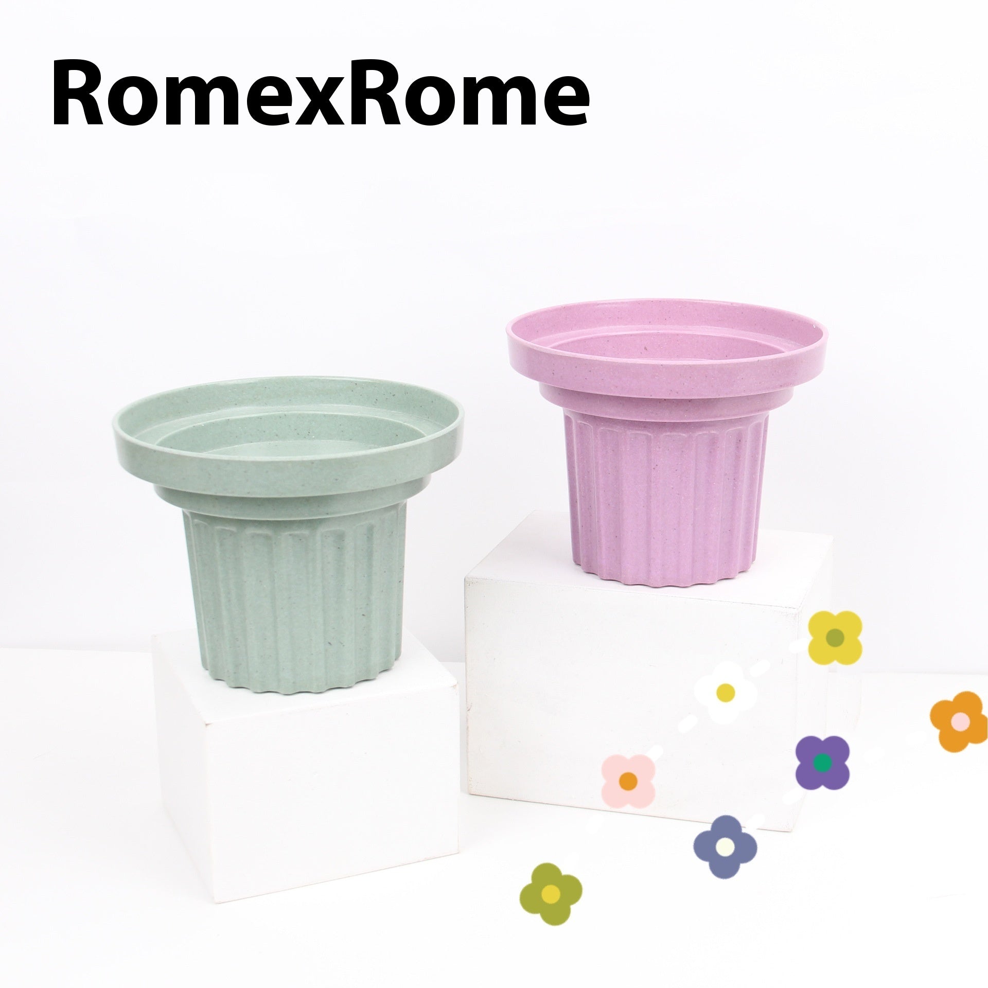 Pet Bowl Bamboo Fiber Three-in-one