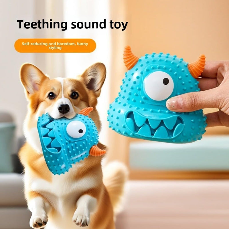 Dog Toy Interactive Game Toy The New Pet Toy Little Monster Series Vocal Dog Toys Are Bite-resistant And Easy To Clean