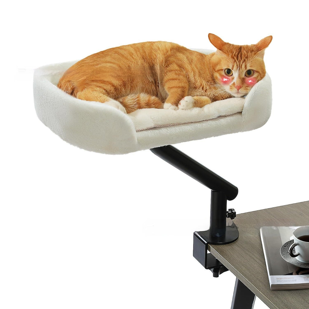 Desktop Cat Bed With Rotating And Adjustable-height Pet Cat Climbing