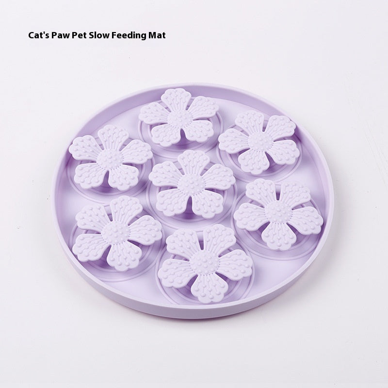 Pet Licking Pad Snack Pad Dog Tableware Suction Cup Silicone Food Bowl