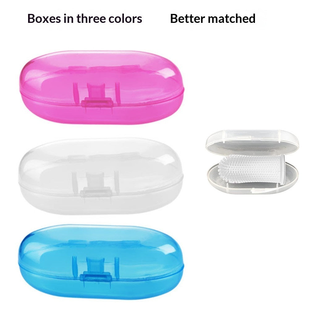 360-degree Silicone Finger Toothbrush For Cross-border Pets, Deep Oral Cleaning Finger Sleeve For Dogs And Cats