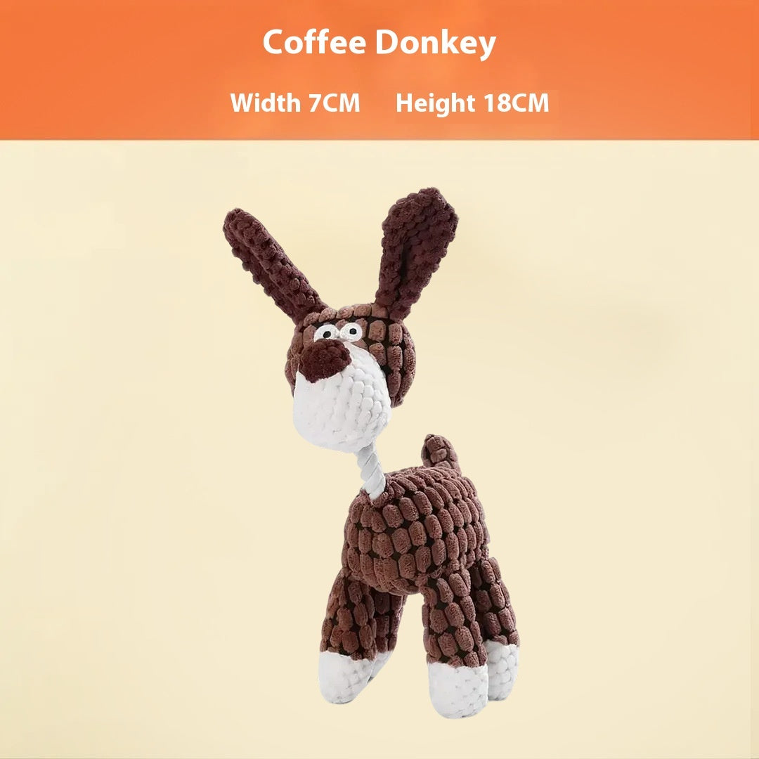 Bite-resistant Puppy Relieving Stuffy Artifact Molar Pet Plush Toy