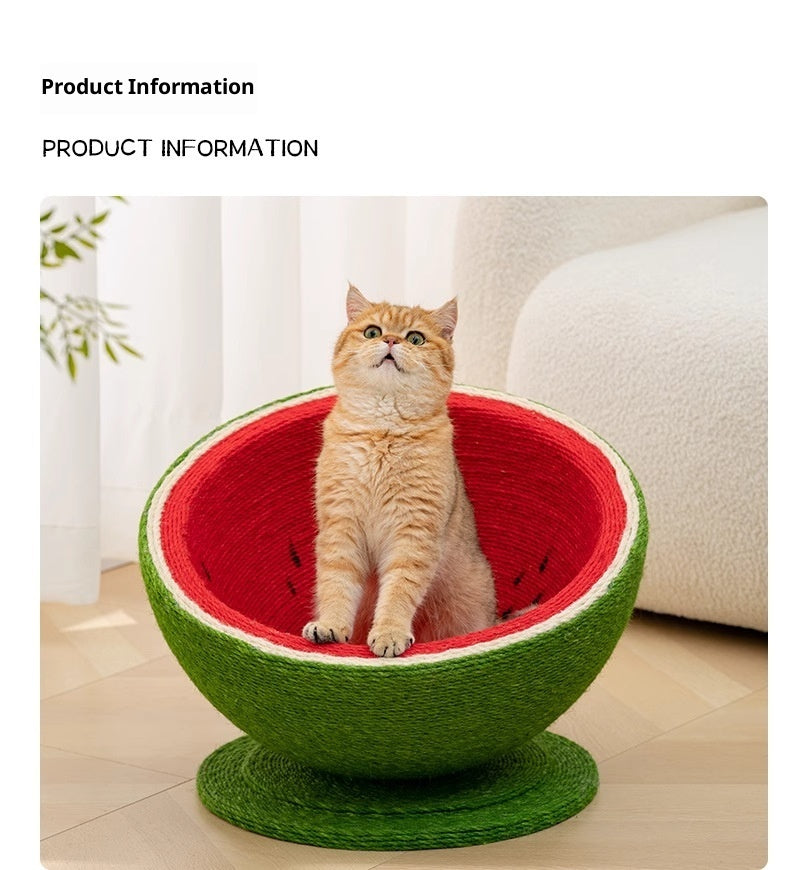 Cat Scratching Board Nest Without Shedding Integrated Toy