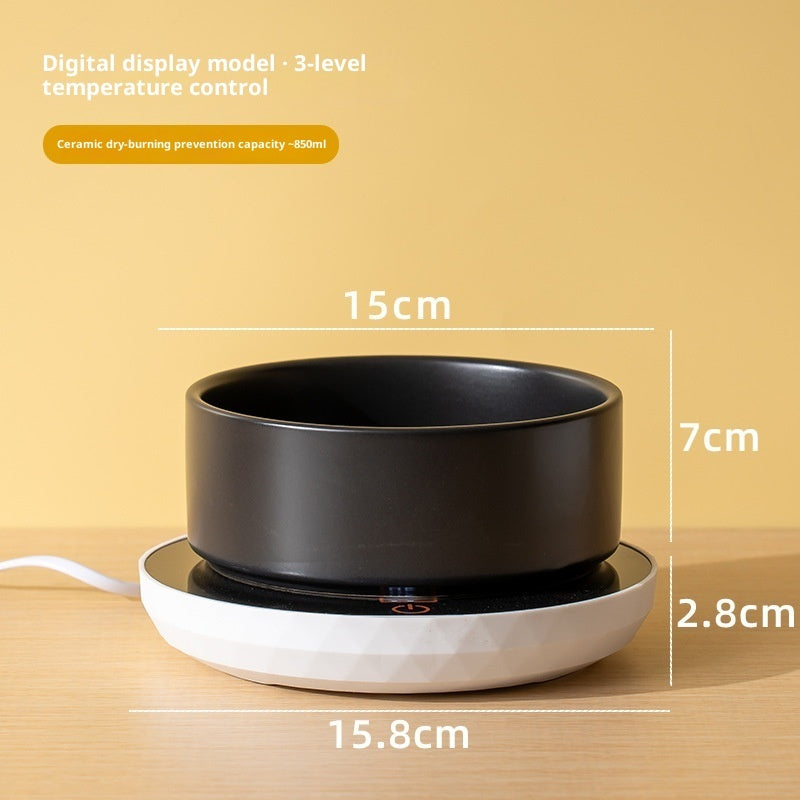 Cat Bowl Ceramic Heating Constant Temperature Cat Water Bowl
